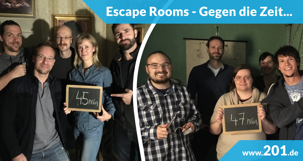 Escape Rooms geknackt...